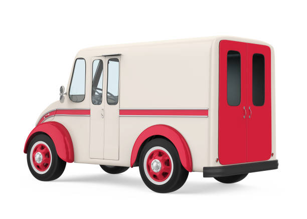 istock Food Truck Isolated 1023671350