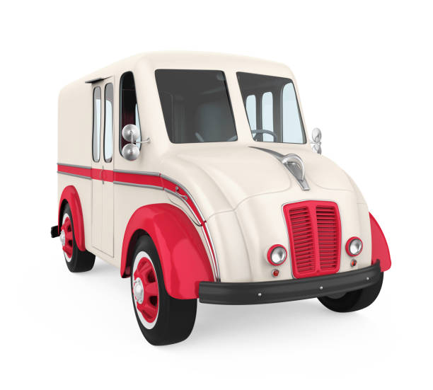 istock Food Truck Isolated 1023671388