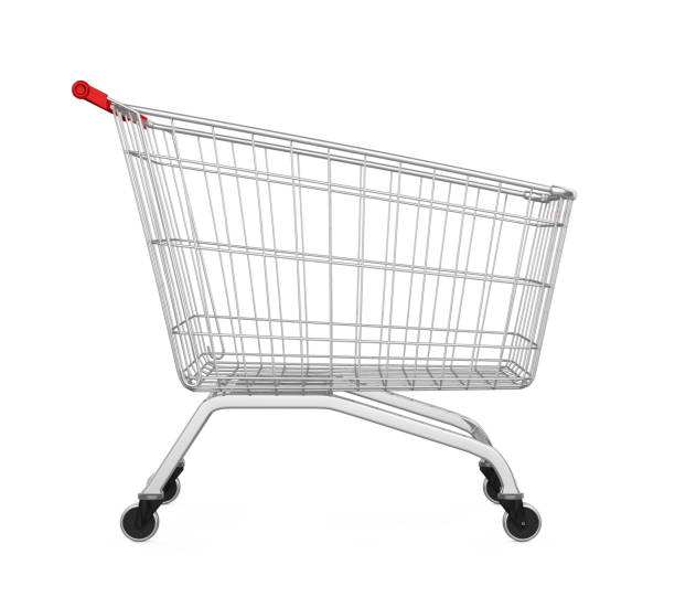 istock Shopping Cart Isolated 1023671752