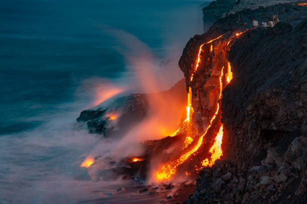 istock Lava Falls at Kilauea 15 1023672540