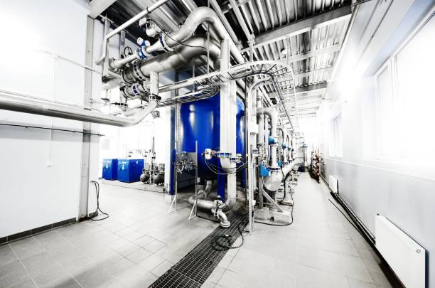 istock Large industrial boiler room 1023715232