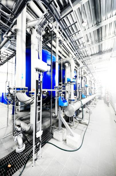 istock Large industrial boiler room 1023715248