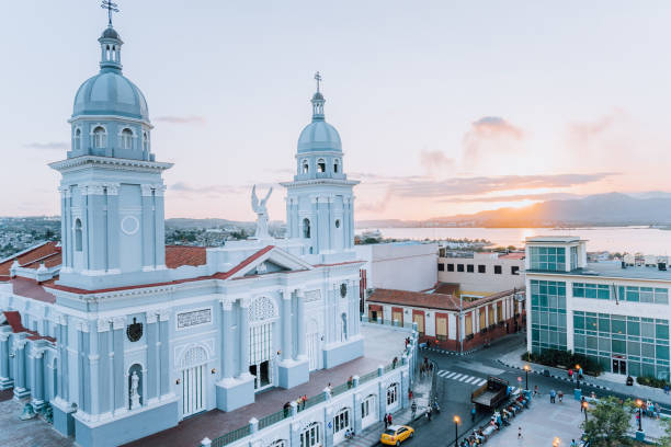 istock Cathedral in Santiago de Cuba, Cuba 1023720806