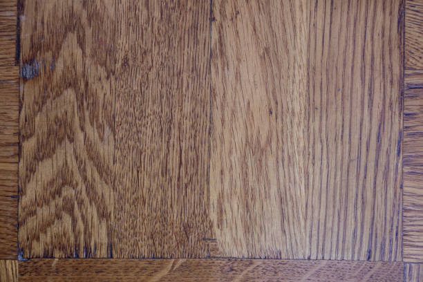 istock Texture of old wooden parquet 1023729684