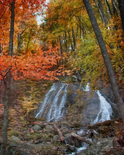 Photo of WigWam Falls In Fall