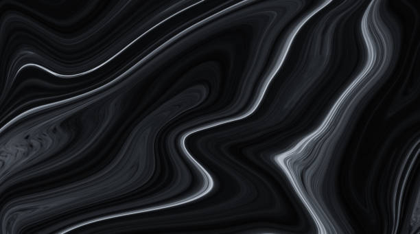 istock Marble ink colorful. Black marble pattern texture abstract background. can be used for background or wallpaper 1023757020