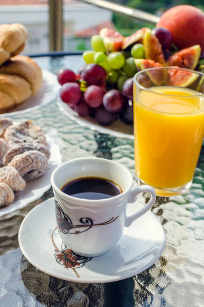 istock European vacation healthy breakfast. 1023769586