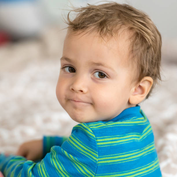 istock Little boy at the playroom 1023780394