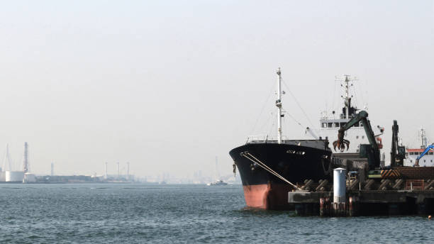 istock Harbor heavy industrial area 1023795144