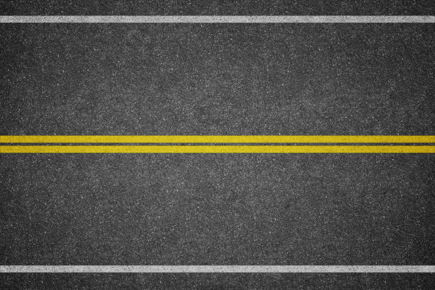 istock Asphalt road background with line marking 1023800964