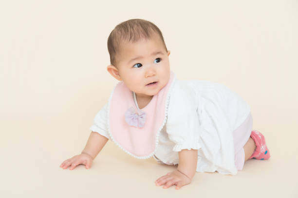 istock Cute girls baby 1023819852