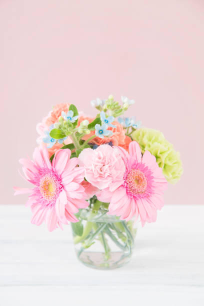istock Bouquet of Gerbera and Carnation 1023823628