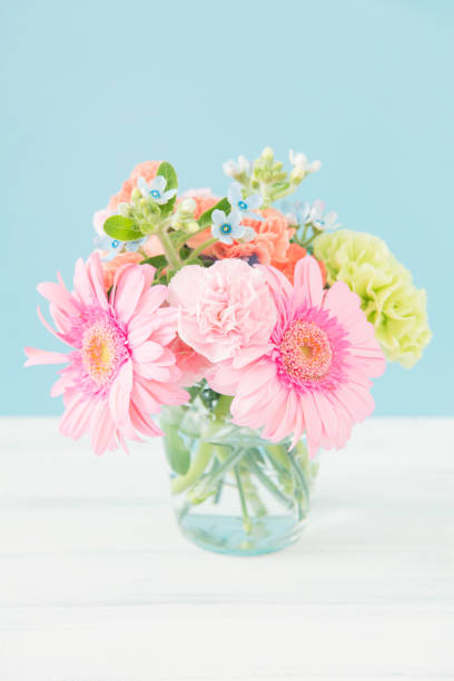 istock Bouquet of Gerbera and Carnation 1023823636