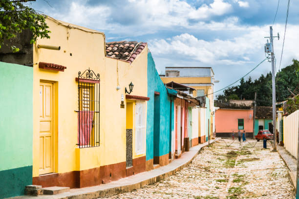 istock Street in Trinidad, Cuba 1023834770