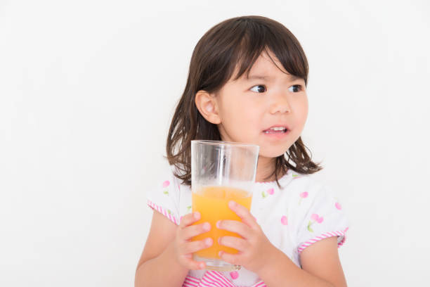 istock little girl on white background 1023839892