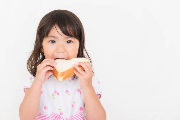 istock little girl on white background 1023839948