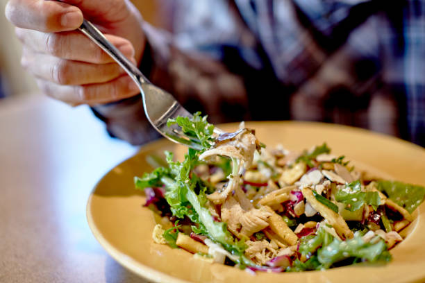 istock Eating a Fresh Organic Salad 1023855752