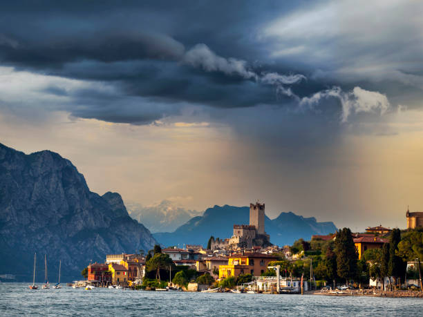 istock Malcesine sunset, Italy 1023882772