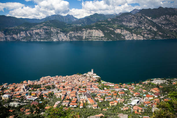 istock Ancient town of Malcesine 1023883286