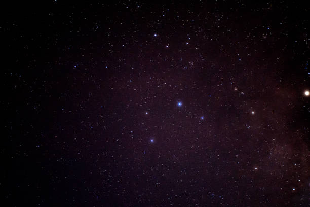 istock Beautiful night sky and many stars. 1023919052