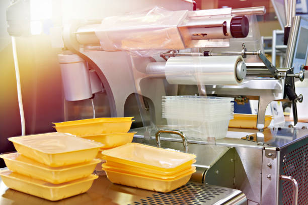 istock Industrial equipment for food packaging 1023928442
