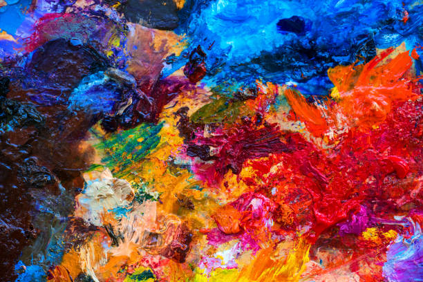 istock oil color palette 1023938990