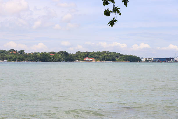 istock ocean view at Pulau Ubin island 1023939028