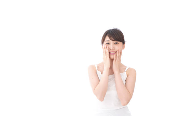 istock Young woman skin care 1023941868
