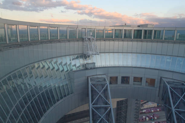 istock an Umeda Sky Building is popular landmark in Osaka 1023942310