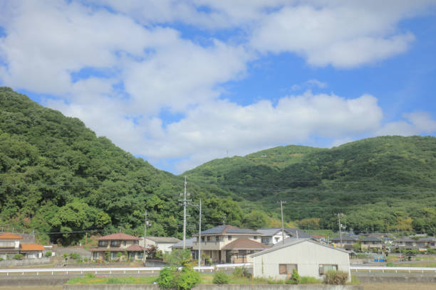 istock a View through tram window of the country side 1023959528