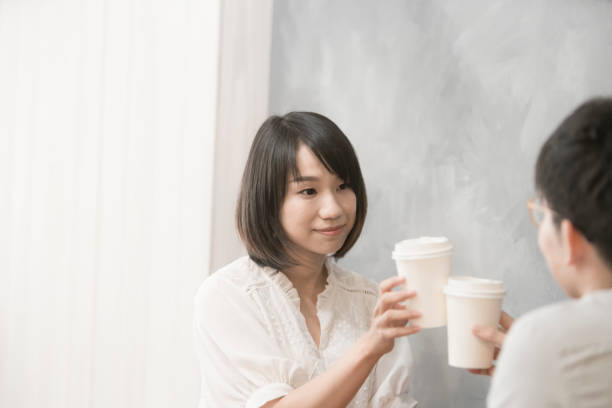 istock the girl is talking to man. 1023963322