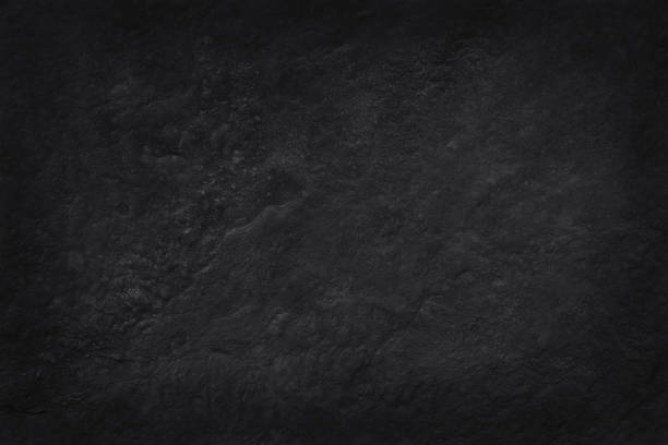 istock Dark grey black slate texture in natural pattern with high resolution for background and design art work. Black stone wall. 1023967026