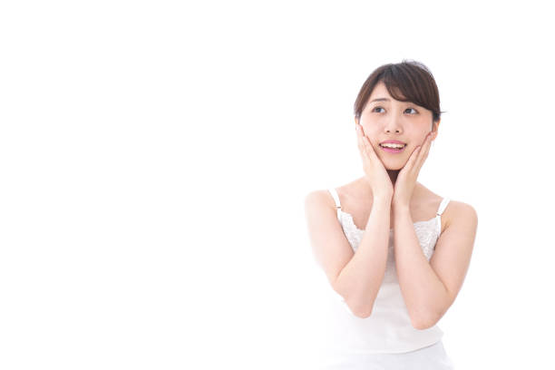 istock Young woman doing skin care 1023978034