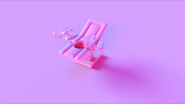 istock Pink Obstetrics Gynecological Chair 1023988054
