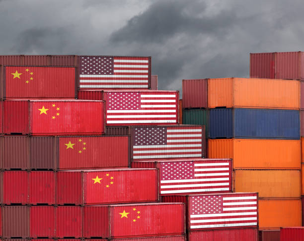 istock China USA trade war tariff cargo container export import shipping 1024018806