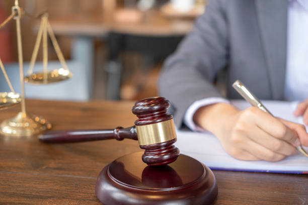 istock lawyer working on a documents, judge gavel 1024023924