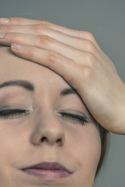 istock Woman having head ache 1024037238