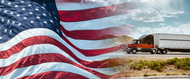 istock truck with us flag for national day 1024039752