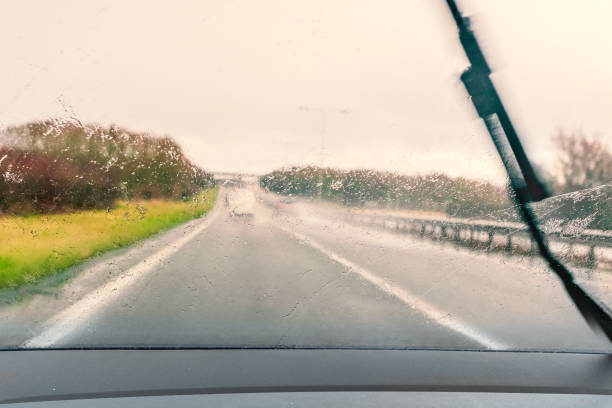 istock wet windscreen whilst driving in the rain 1024039754