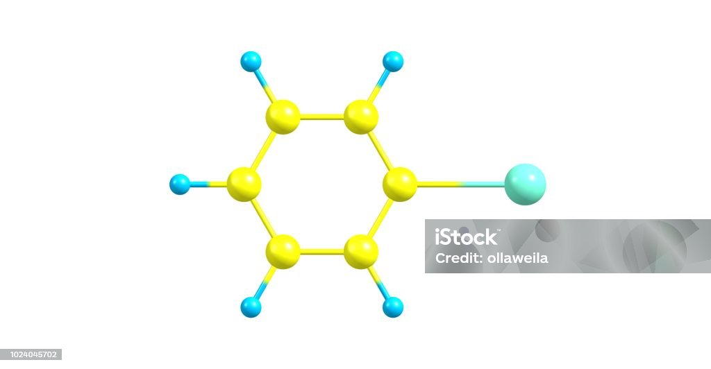 白で隔離ヨードベンゼンジ分子構造 - ストックフォト・写真素材...