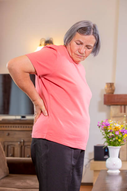 istock Mature woman suffering from backache 1024060168