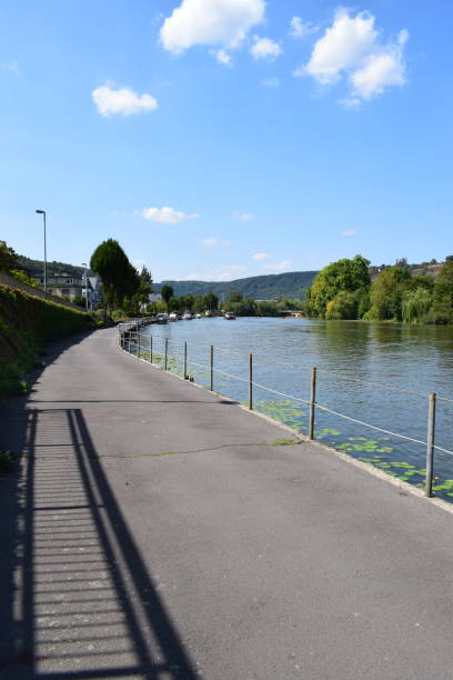 istock river Lahn in old spa town 'Bad Ems' 1024060658