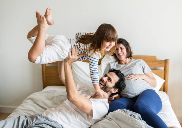 istock Pregnant family spending time together 1024082074