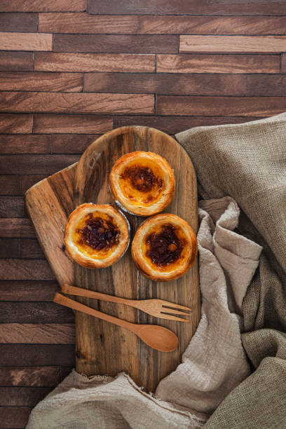 istock delicious portuguese egg tart dessert 1024091712