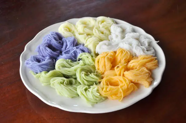 Photo of fresh rice noodles