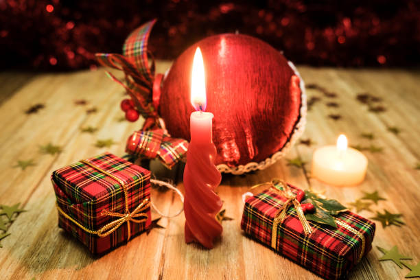 istock Christmas decorations and gifts 1024120562