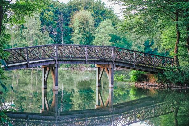 istock Bridge at Lake Bagno in Germany 1024131626