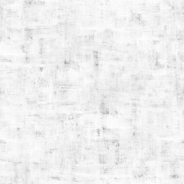 White painted concrete wall surface - raw natural unfinished building material - messy uneven dirty with visible imperfections and brush strokes - abstract white texture background