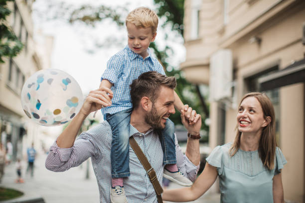 istock Family on walk 1024155816