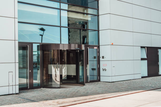 istock Office building main entrance 1024164198